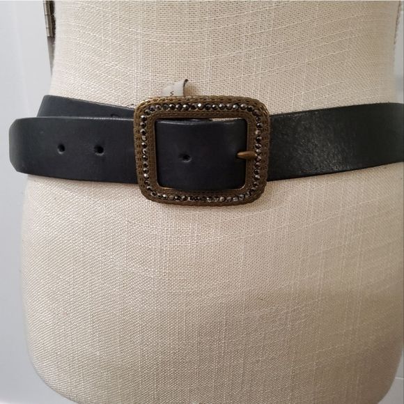 Fossil Accessories - Fossil Black Leather Belt Size M